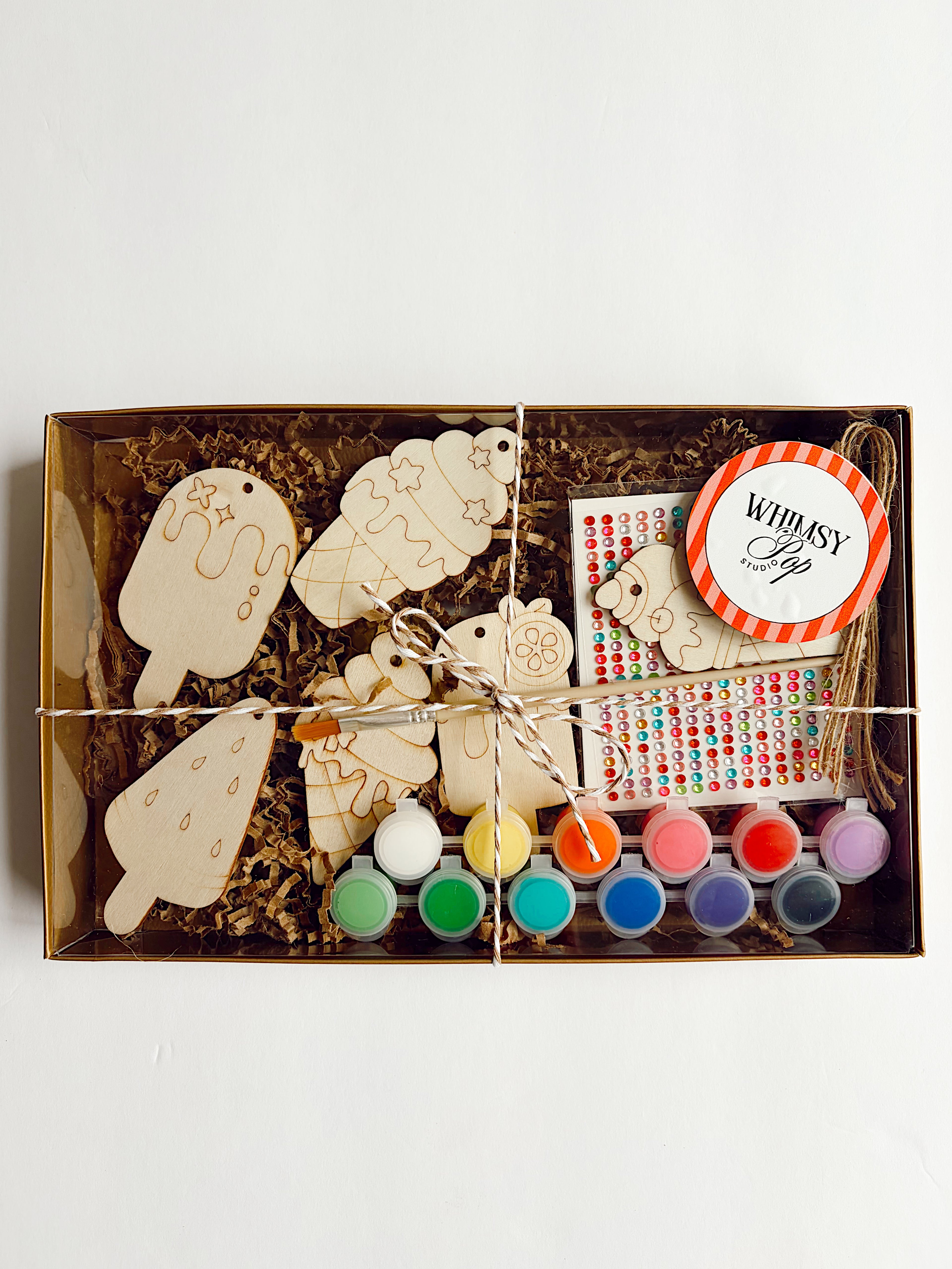 Ice Cream Ornament Painting Kit