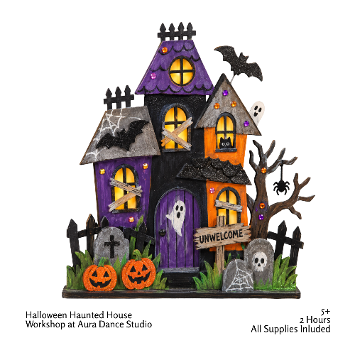 Halloween Haunted House Workshop at Aura Dance Studio